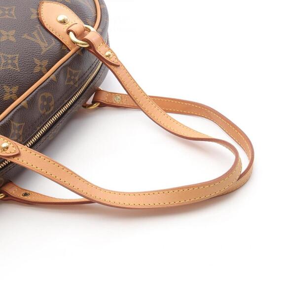 LOUIS VUITTON Brown Monogram Leather Shoulder Bag - Picture 10 of 10